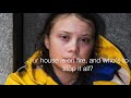 Capture de la vidéo Greta Thunberg. Our House Is On Fire. A Song About Climate Change. Saving Our Planet Comes First.