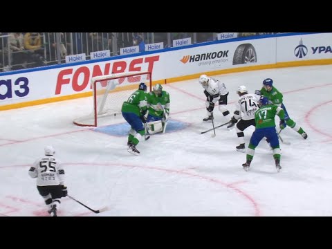 Kravtsov nifty redirects Hyka shot