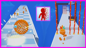 Pixel Rush - Epic Obstacle Course Game - gameplay walkthrough Level 5 to 6 || All Levels android