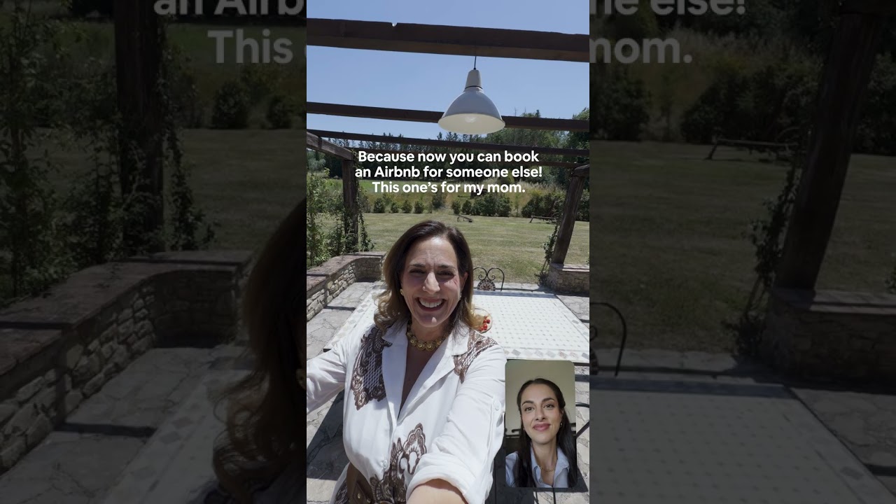 Book an Airbnb for your favorite person.