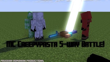 Herobrine vs Entity 303 vs Entity 404 vs Green Steve vs Null