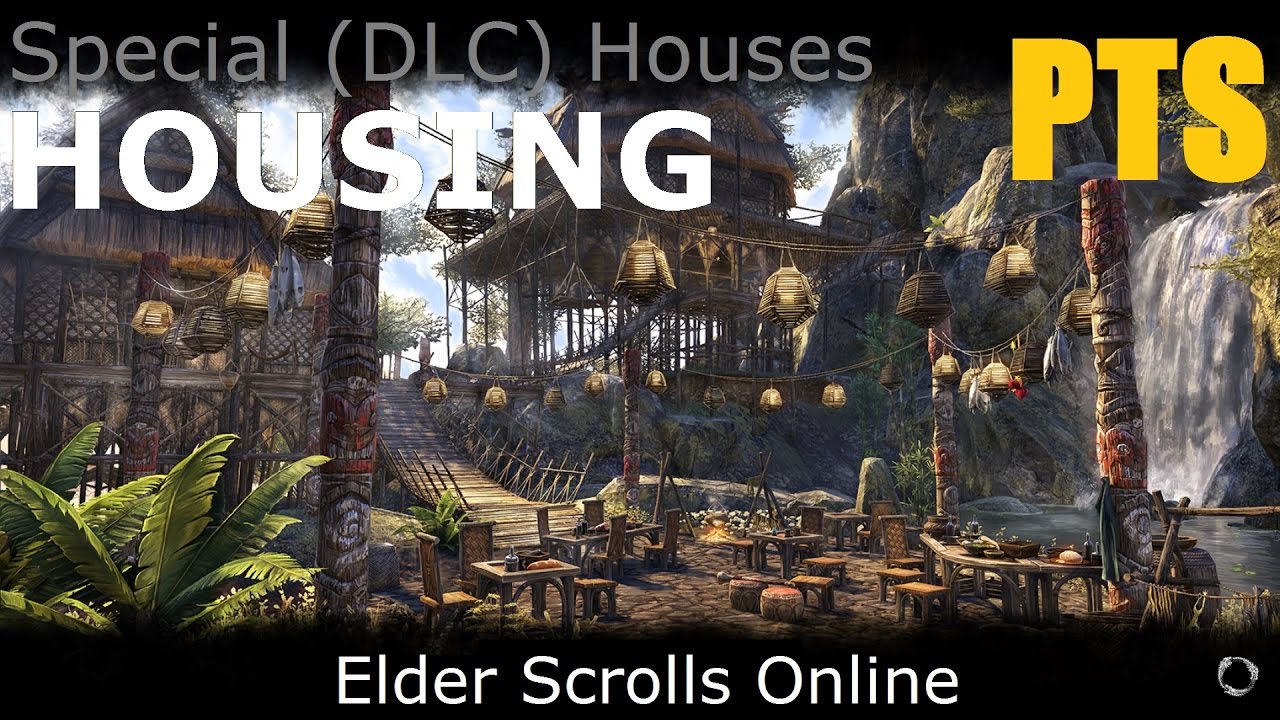 ESO Housing Special Houses (DLC and Crown) PTS YouTube