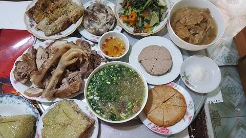 Cỗ 30 Tết nhộn nhịp trên quê hương #hnp