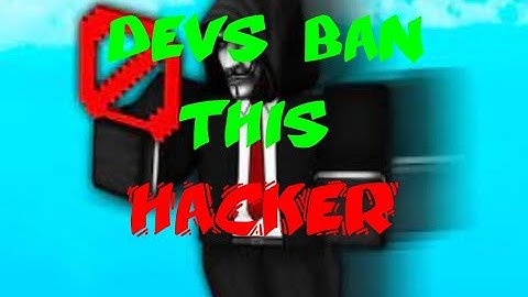 Devs, Ban this hacker (Roblox Bedwars)