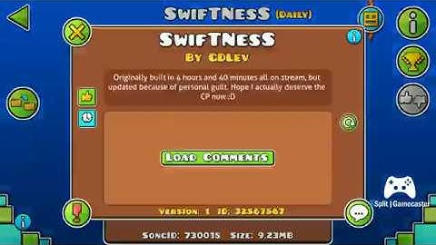 Daily Level Showcase #2 : Swiftness by GDLev