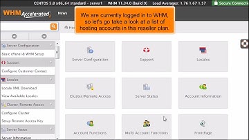 What is the difference between WebHost Manager (WHM) and cPanel