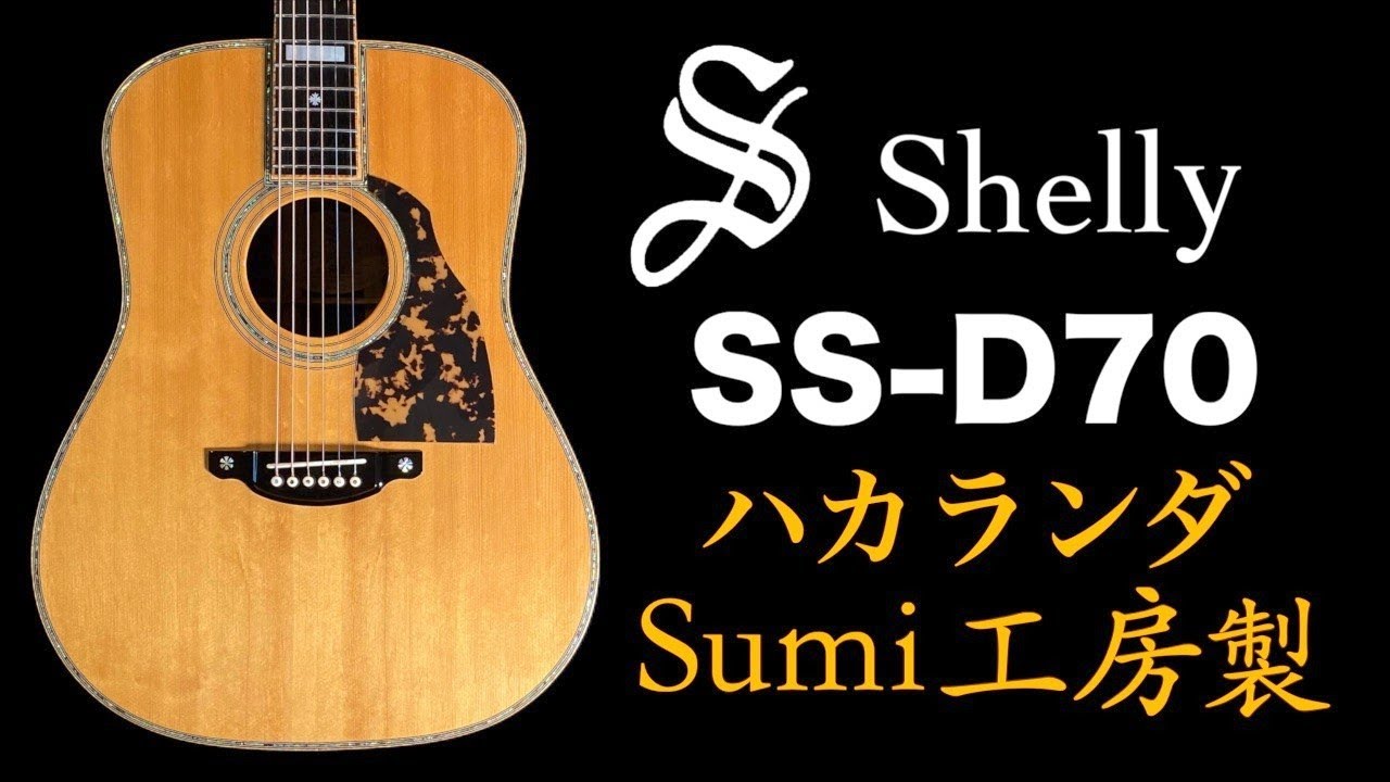 シェリー Shelly SS-D70 ハカランダ単板 SUMI工房 期間限定出品 www ...