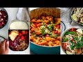 🍂 EASY AUTUMN 4 DAY VEGAN MEAL PREP 🍂 with full measurements