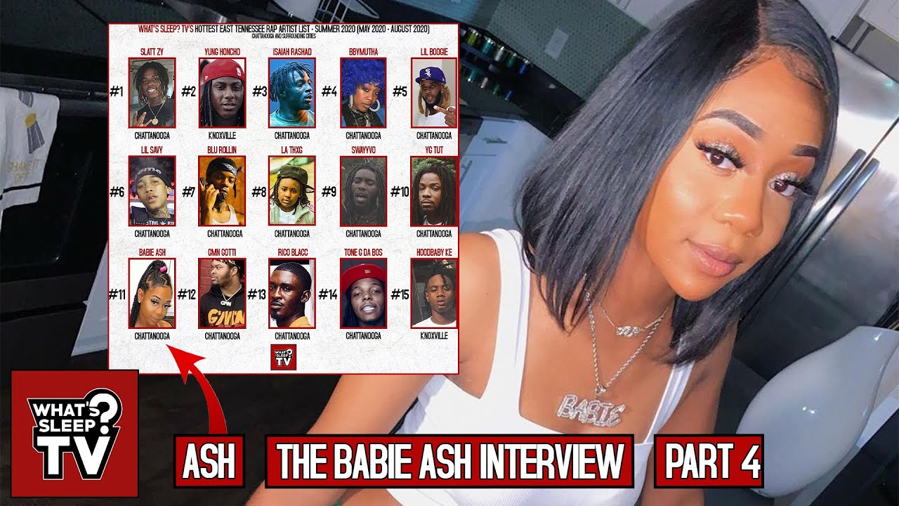 Babie Ash Talks East TN/Chattanooga Rap List “Folks Be Hating Bruh!"