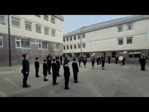 Ceremonial Sunset - Torpoint Sea Cadets Unit Review 2022