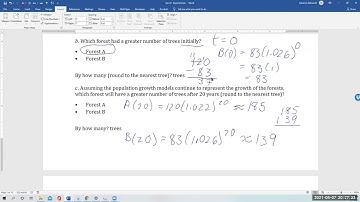 6.1 Exponential Functions