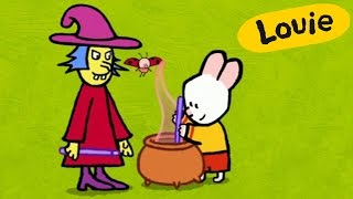 Cartoon For Kids - Louie Draw Me A Witch Hd