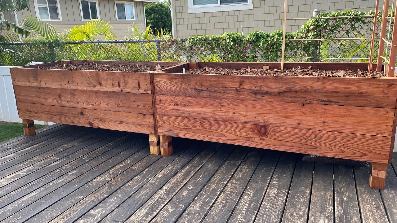 DIY Raised Garden Beds (2020) - YouTube