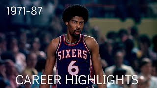 Julius Erving Career Highlights - Dr. J!