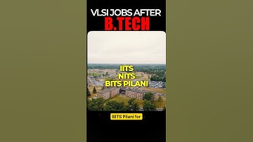 VLSI Jobs after B.Tech  #placement #gate #ece #vlsi #semiconductor