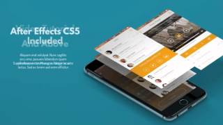 Mobile App Phone 6 Presentation | After Effects Template