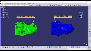 Remastering example-01 in CATIA V5