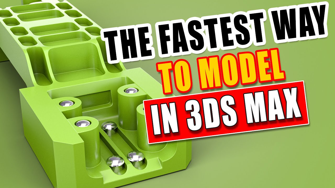 Hard Surface: The Fastest Way To Model In 3ds Max || N°_264 - YouTube