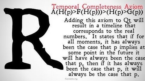 Complete Temporal Logic (Rt)