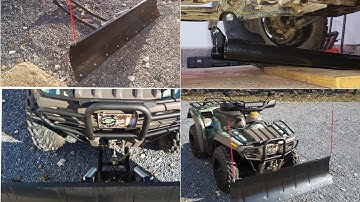 How To Install An ATV Plow Mount And Snow Plow