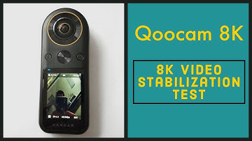 Kandao QooCam 8K - stabilization test with 8K video