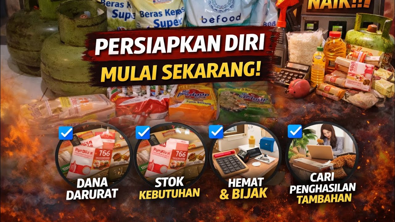 Persiapkan diri, mulai sekarang ! Kondisi ekonomi  dunia yang sedang tidak baik baik saja