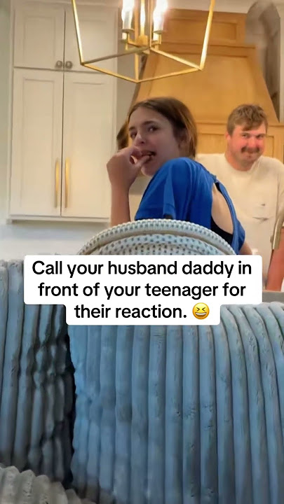 Calling my husband “Daddy ”in front our kids🤣🤣🤣#funnyshorts #foryou #fyp #funnyvideos #funnyprank