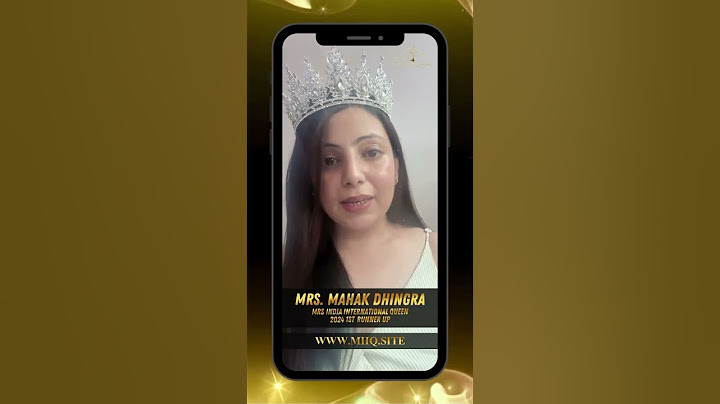 Mrs Mahak Dhingra as our esteemed Judge in the Grand Finale of Mrs India International Queen 2025!