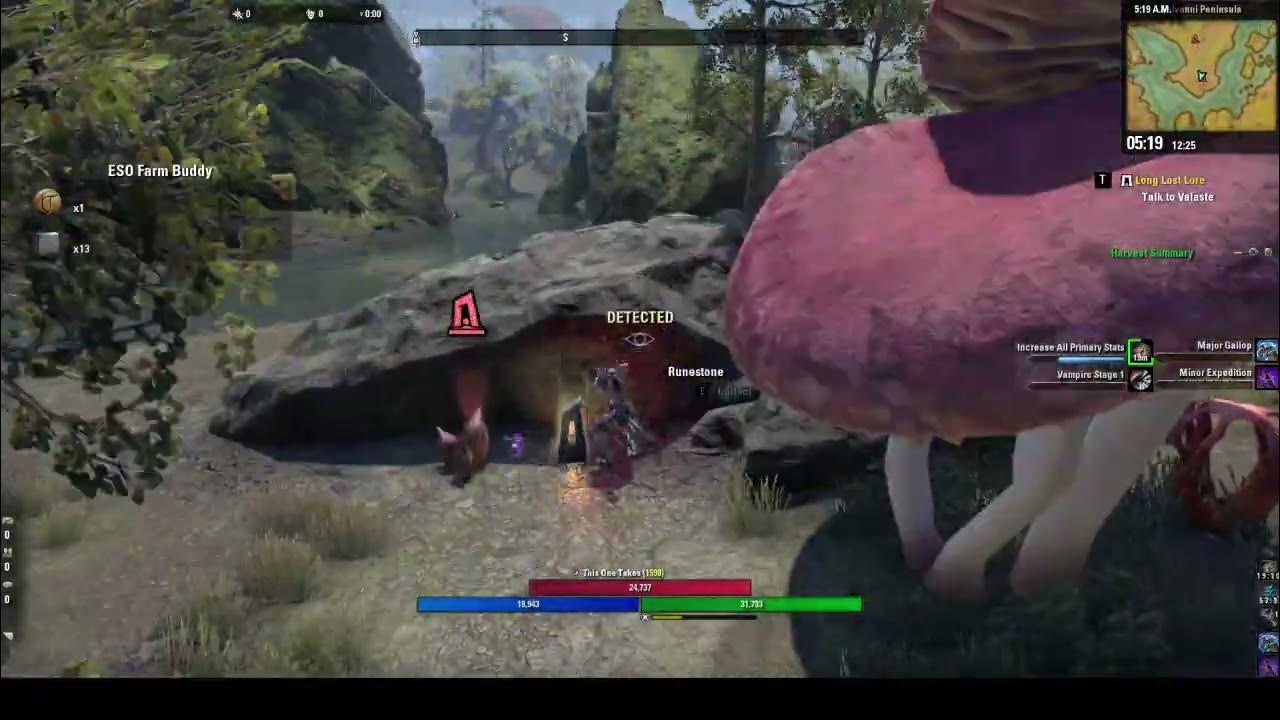 ESO Gold Farming Runestones. Easy mundane runes and kuta. YouTube