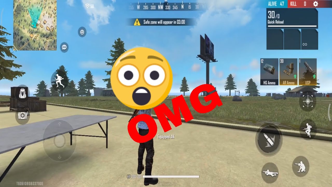 My free fire first video