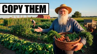 How Amish Feed Large Families All Year on Just 1/8 Acre