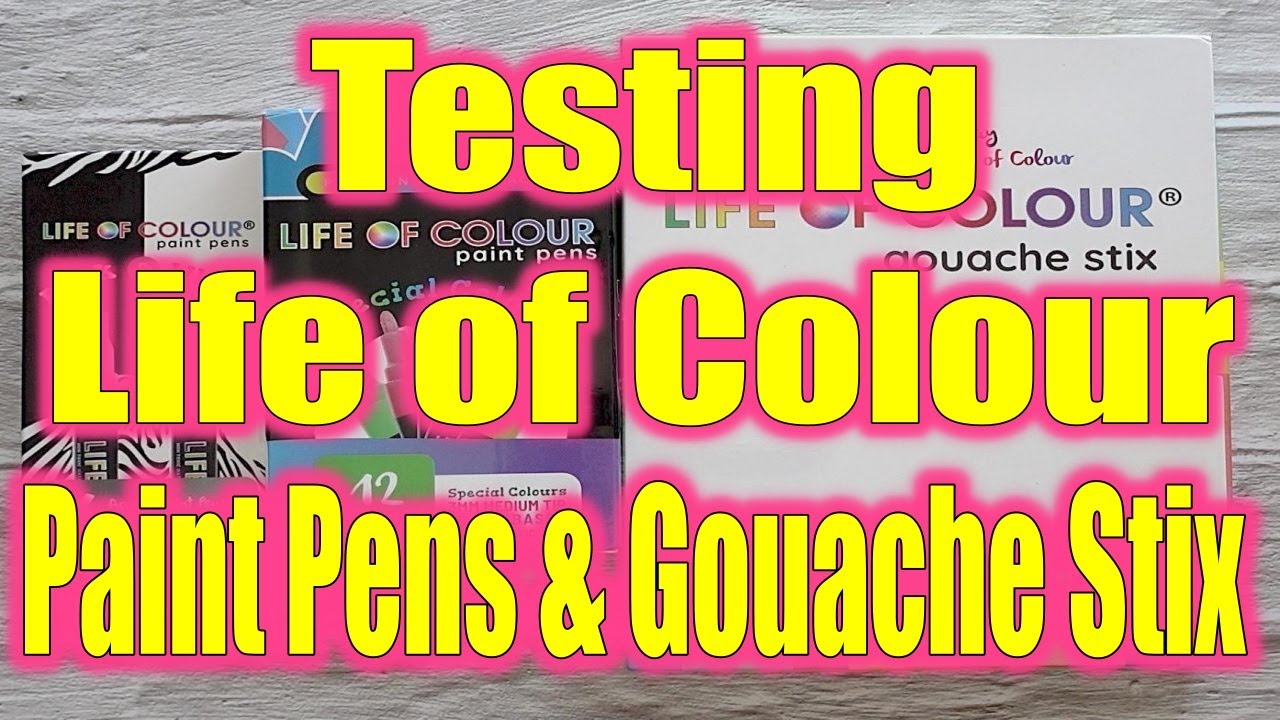 Life of Colour launches new Dot pens with a little help from their art