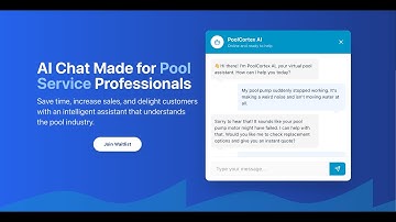 Automate Your Pool Service Business with PoolCortex AI