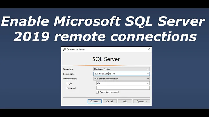 Allow remote connections to Microsoft SQL Server (connect c# app to remote sql server)