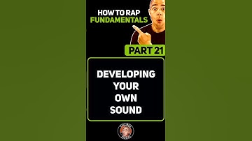How To Rap Basics PART 21: Developing Your Sound #howtorap #rappers #rapflow