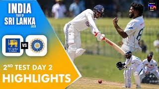 India vs Sri Lanka 2nd Test Day 2 Highlights | IND vs SL 2nd Test Day 2 FULL Highlights | SL vs IND