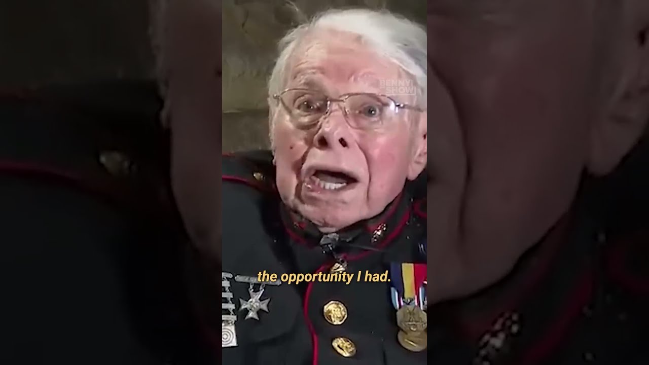100 Year Old Veteran Outraged "What Did We Die For?!"