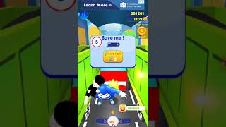 Playing knuckles subway surfer screenshot 2