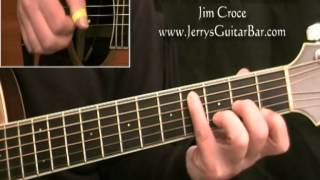 How To Play Jim Croce Time In a Bottle (Introduction only) chords