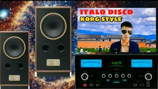 new Italo disco, korg style, lnstrumenal, mega mix vol 379