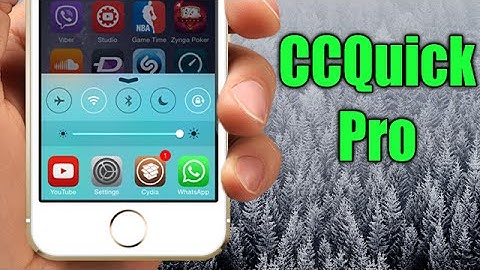 CCQuick Pro - iOS 8 Jailbreak Cydia Tweak