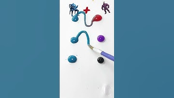 Color mixing { Satisfying} #art #shorts #short #trending #virsalshorts #kpop #halloween