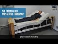 The freedom bed par3a3fxb  bariatric medical bed