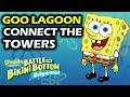 Goo Lagoon: Connect the Towers Puzzle | Golden Spatula | Spongebob Rehydrated Walkthrough
