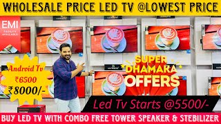 🤩Wholesale Lowest Price Smart Tv 🤩| 4K Tv | Android Tv Best Price Tv Showroom in Bangalore