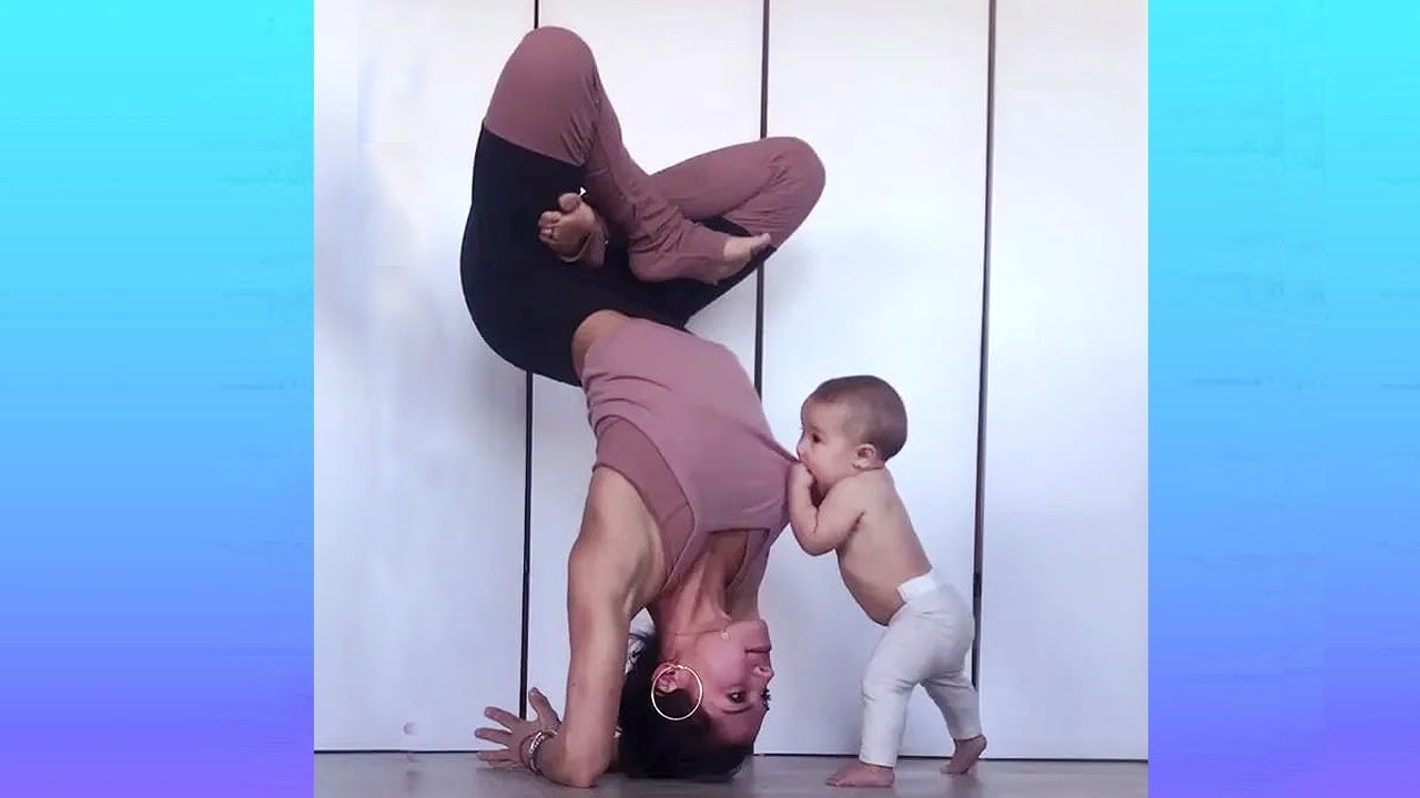Try Not To Laugh : Sweet Babies Love Mom | Funny Videos - YouTube