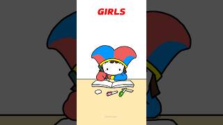 Girls vs Boys at school