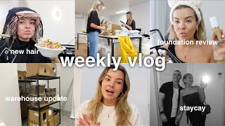 WEEKLY VLOG | Lip Tattoo, Staycay, Not Feeling Myself, Trying New Makeup | Jaz Hand