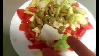Салат Греческих Богов рецепт Салат Греческих Богов рецепт