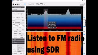 Use SDR to listen to FM radio channels screenshot 1